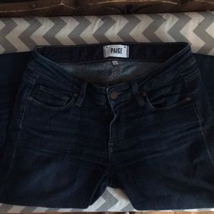 Skinny Ankle Peg Paige jeans